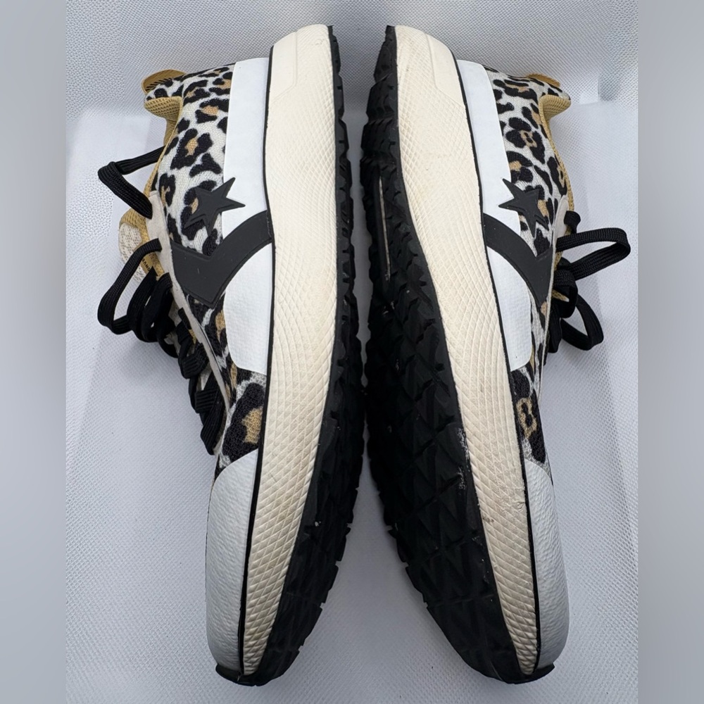 Converse Kids Shoes - Leopard Print and Black - Picture 5 of 7